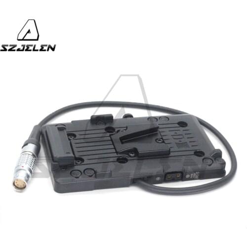 ARRI Alexa Mini LF 2B 8-pin V battery mounting plate (straight head and right angle head)