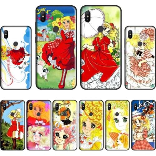 Anime Manga Candy Soft black Phone Case For Xiaomi Mi A1 A2 5 6 6PLUS 8 9 SE Lite MIX 2 2S MAX 2 3 Pocophone F1