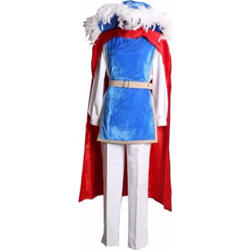 New High Quality Charming Cosplay Costume Men Outfit Cloak Full Set Any Size