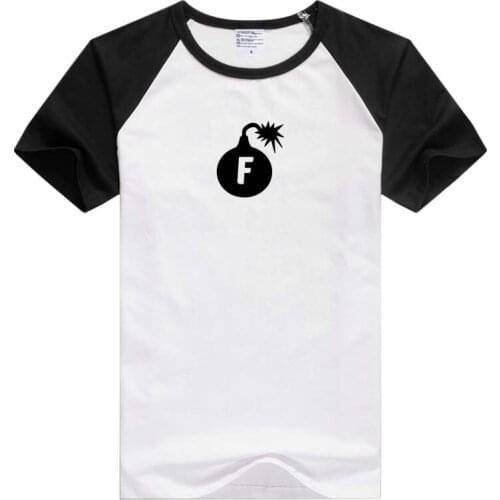 F bomb short sleeve casual Men Women T-shirt Comfortable Tshirt Cool Print Tops Fashion GA855