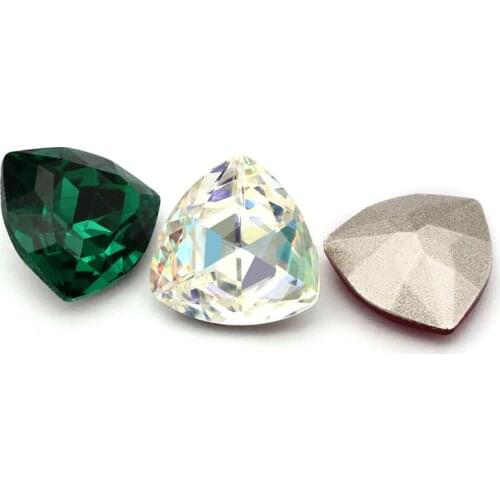 Siam Red Glitter Trilliant K9 Strass Crystal Glass Rhinestone Applique Jewelry for Craft Clothes glue on Decoration Diy Stones