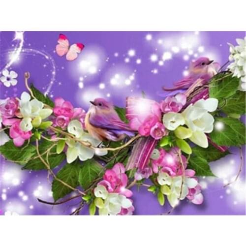 Bird Animal DIY Cross Stitch Embroidery 11CT Kits Needlework Craft Set Printed Canvas Cotton Thread Home Dropshipping