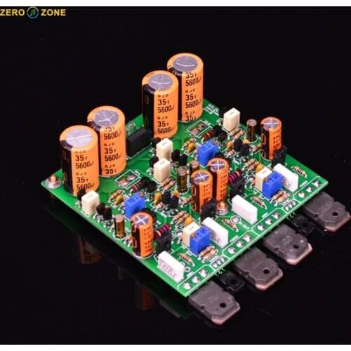 ZEROZONE HV2-Se pure class A full straight couple headphone amplifier finished board - complete HA5000 circuit
