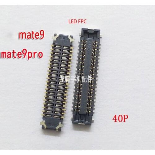 LCD Display FPC Connector Plug MotherBoard Pin For Huawei Mate 9 Mate 9 Pro