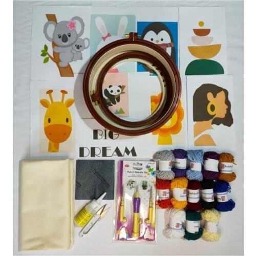 Bade Custom Punch Pulley Drive Punch Embroidery Making Set