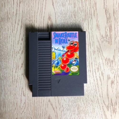 Snake Rattle N Roll - 72 pins 8bit game cartridge
