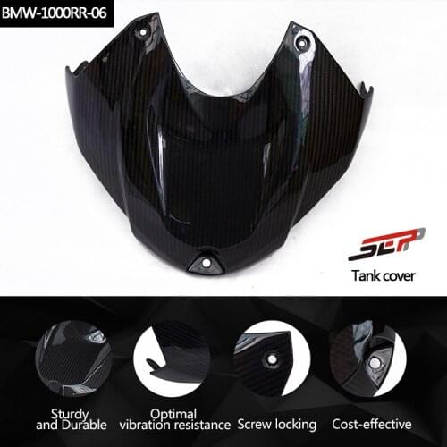 Motorcycle Accessories Carbon Fiber Front Tank Cover Top Front Gas Tank Cover Fairing For BMW S1000RR 2015-2017 S1000R 2014-2017
