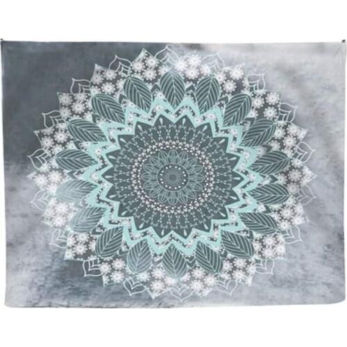 Mandala Wall Tapestry,Boho Psychedelic Wall Hanging,Home Wall Decoration,Tapestry for Living Room/Bedroom (51 x 59Inch)