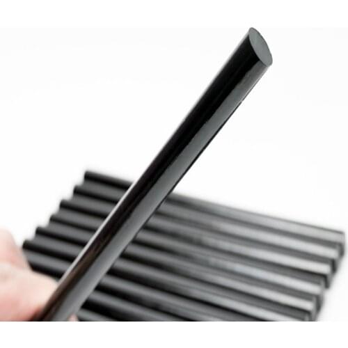Black Hot Melt Adhesive Stick High Viscosity Electric Gun Repair Power Tools DIY Food Grade Glue Strip 100mm*25PCS 7 11mm