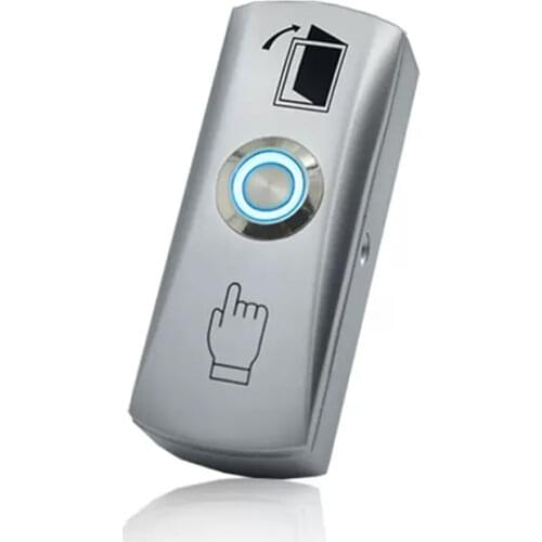 Exit Button / Switch For Access Control System Gate Door Push Exit NO COM Release Button Switch Go Out The Door