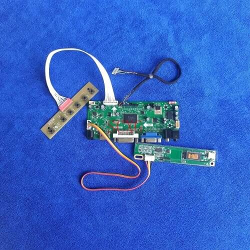 Fit LTD141ECEP/LTM14C406S 1024*768 20 Pin LVDS 1CCFL LCD screen DVI VGA HDMI-compatible DIY Kit MNT68676 controller driver board