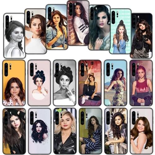 Selena Gomez Soft Cover Case for Huawei P40 P30 P20 P10 Lite Pro Nova 5t
