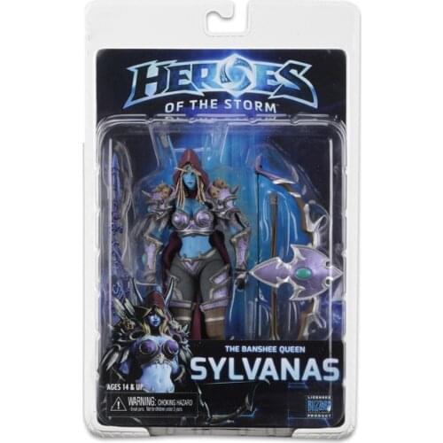 NECA Heroes Of The Storm The Banshee Queen Sylvanas PVC Action Figure Collectible Model Toy