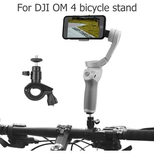Motor Bike Gimbal Bracket Eco-friendly Safety Elements Playing for DJI OM 4 3 2 Bicycle Handheld Stabilizer Holder