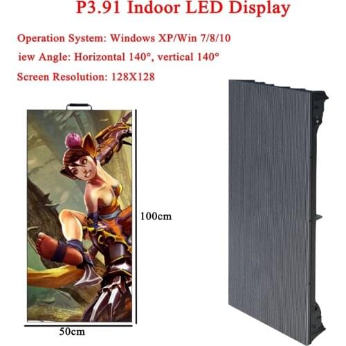 HD SMD2020 P3.91 RGB Full Color Indoor LED Screen Panel LED Display Module LED Advertising Dot Matrix LED Stage DJ KTV Billboard