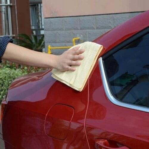 Car Wash Towel 43*32cm PVA Cleaner Door Window Care Thick Strong Water Absorption For Bathroom Home Auto Cleaning Accessories