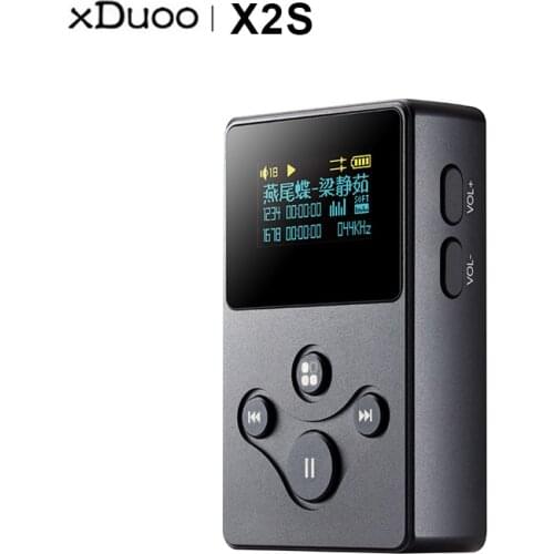 XDUOO X2s Hi-Res Lossless Portable Music Player MP3 Portable DSD128 Native playback direct decoding 4K EQ HD screen HIFI player