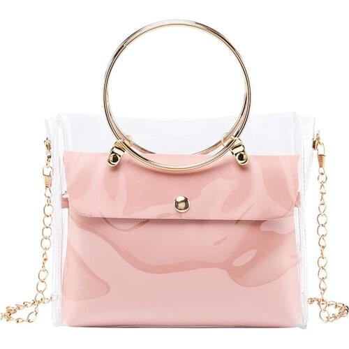 Shoulder Bag Ladies Bag Handbag Messenger Shoulder Bags Transparent Luxury Versatile Tote Outdoor Women Solid Bag Flap Fashion