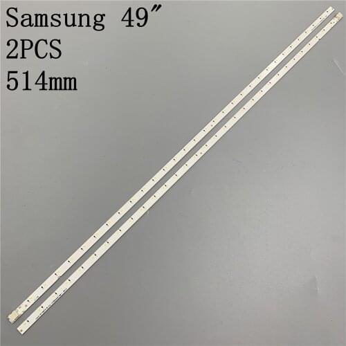 LED Backlight Lamp strip For Samsung louvre 49" 160616 Un49k5300 UE49K5100AK CY-FK049BNEV1H CY-FK049BNEV2H BN95-03721A 39731A