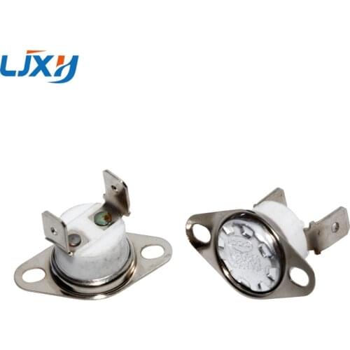 LJXH 1PC KSD301 10A 250V Normally Closed NC Temperature Switch Thermostat 175C/180C/185C/190C/195C