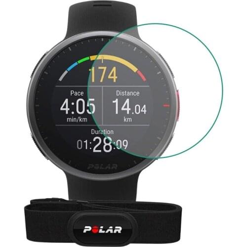 Smartwatch Tempered Glass Clear Protective Film Guard For POLAR Vantage V2 Sport Watch LCD Display Full Screen Protector Cover