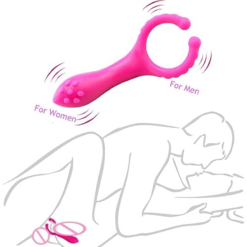 Penis Vibration Adult Erotic Games G Spot Sex Toys For Men Women Prostate Massager Vagina Clitoris Stimulation Cock Delay Ring