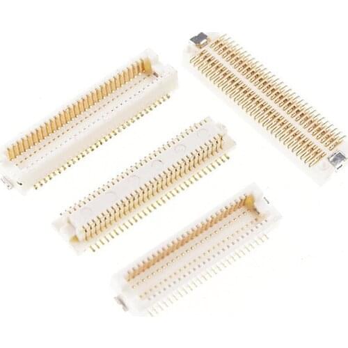 5 Pcs 0.50 mm Pitch 50 60 Pin Board to Board connector Female Male Header SMT Surface Mount PCB Dual Row Heigth 2.3mm