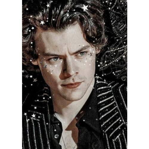 Xaviera Full Drill British Singer Portrait Diy 5D Diamond Painting Male Star Cross Stitch Rhinestone Mosaic Picture Handmade Gif