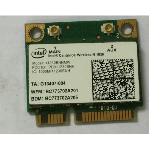 Intel Centrino Wireless-N 1030 11230BNHMW WiFi 150M + Bluetooth BT 3.0 Combo Card
