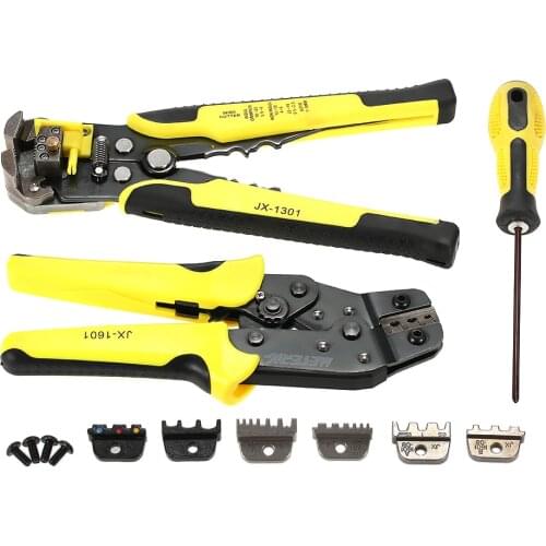 Multitool Wire Crimper pliers Tools Engineering Ratchet Terminal Crimping tool Wire Stripper wire cutter cable stripper