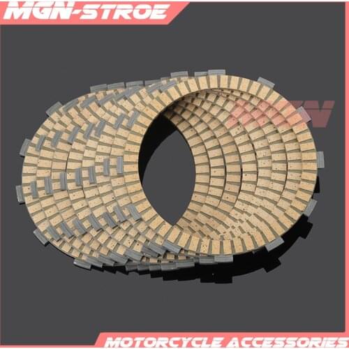 Motorcycle Clutch Friction Plates Disc Set 8pcs For GL1800 Gold Wing 2001-2016 VTX1300 VTX1800 2002-2011