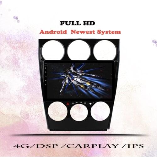 New! Android 10 HD1080P 2.5D CarPlay Car Radio Multimidia Video Player GPS For Mazda 6 2004 2005-2014 2 din No dvd WIFI