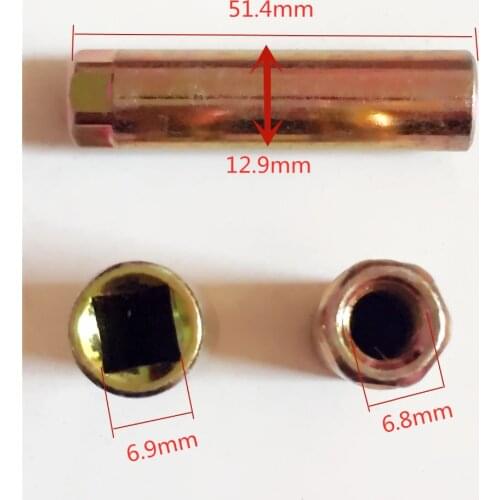 1pc 2pcs Drive shaft,Drive shaft of cropper,mower/grass cutter/trimmer fittings,Connector connecting lawn mower