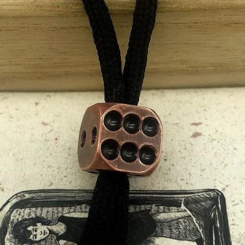 Handmade Vintage Brass EDC Flashlight knife Tool Pendant DIY Pendant Umbrella Rope Cord Gadgets Paracord Beads
