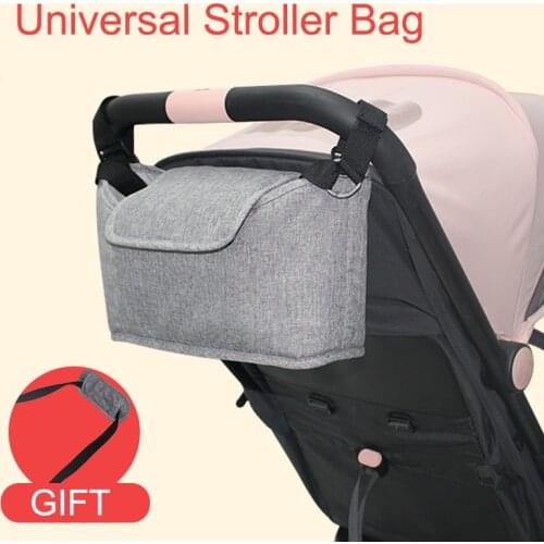 Baby Stroller Bag Stroller Accessories Organizer Stroller Cup Holder Cover Baby Buggy Winter Pouch Bottle Storage Bag Bottle Bag