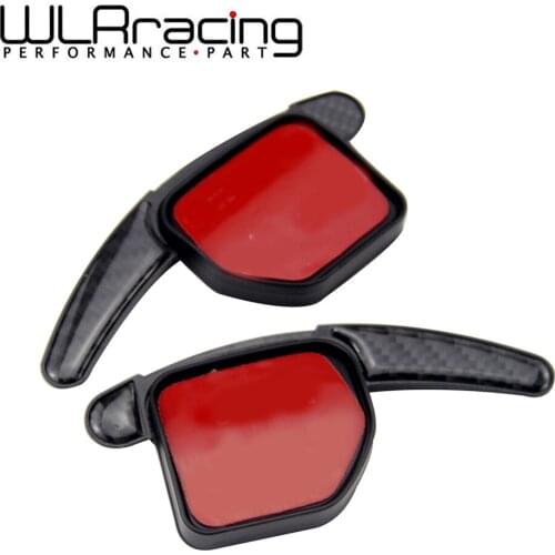WLR - High Quality new Paddle Shift Extensions For Audi A1/A3/S3/RS3/TT/Q3/Q7 Steering Wheel Shifters Gear Carbon Fiber PSD06