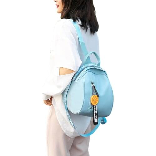 Women Girls Backpack Cute Letter Print Large Capacity Travel Daypack Shoulder Bag