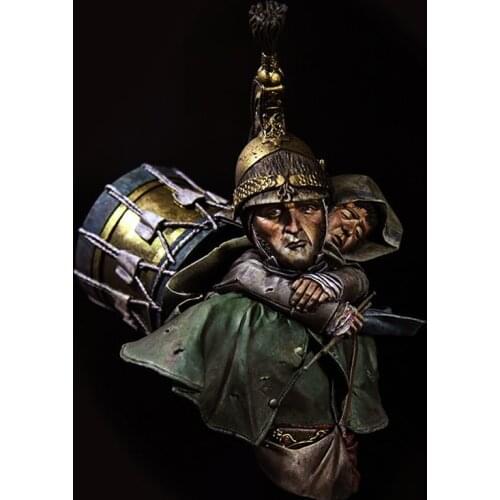 1/9 Save the Tambourine, Resin Model Bust GK, Unassembled and unpainted kit