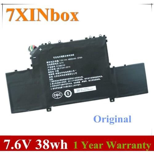 7XINbox 7.6V 37wh Original R10B01W Laptop Battery For Xiaomi ml Air 12.5/in R10B01W Tablet
