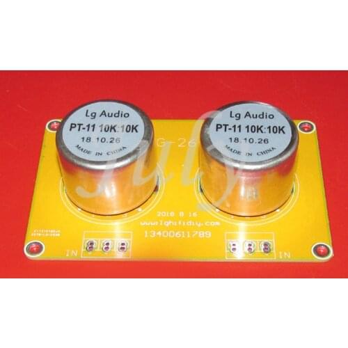 PT-11 Permalloy 10K: 10K audio cattle isolator American Jensen audio transformer final re-engraved version