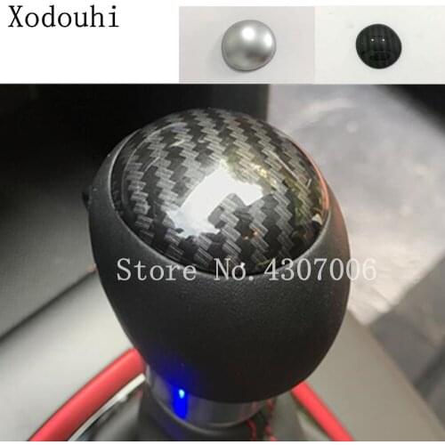 Car Styling Head Sequin Trim Top Gear Cover Shift Knob Control Lamp Frame For Hyundai Kona Encino Kauai 2017 2018 2019 2020