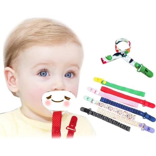 24 Colors Baby Pacifier Clip Chain Dummy Holder For Nipples Para Bebe Children Pacifier Clips Pacifier Holder