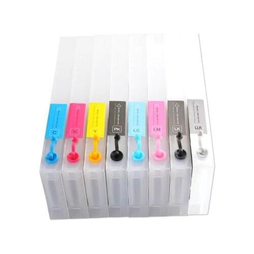 For Epson Stylus Pro 4880 Refill Ink Cartridges 8pcs / set