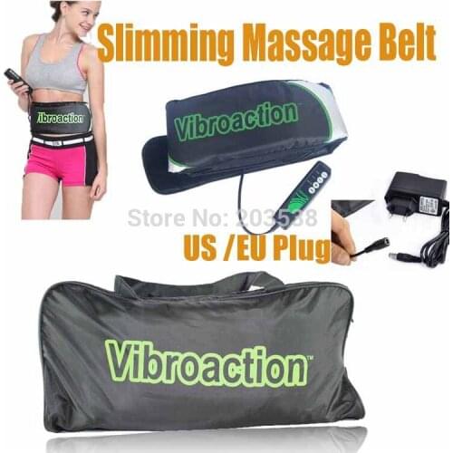 Electric Vibrator Massager Slimming Massage Belt Vibro Action Vibroaction Belt Shape Body Massager Vibratormassage & Relaxation