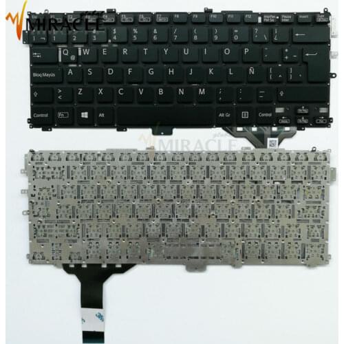 Keyboard For Sony LA Latin for VAIO Pro13 SVP13 SVP13A SVP132A SVP13219SCB SVP132A1CT SVP132 SVP132A16L black 9Z.N9QBF 01E kb