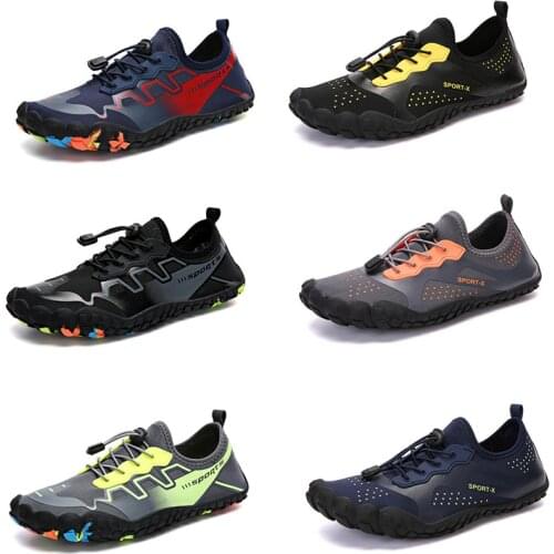 New Backtracking Fast Drying Shoe Men and Women Barefoot Shoe Outdoor Beach Wading Shoes Indoor Workout Fitness Men Aqua Shoes