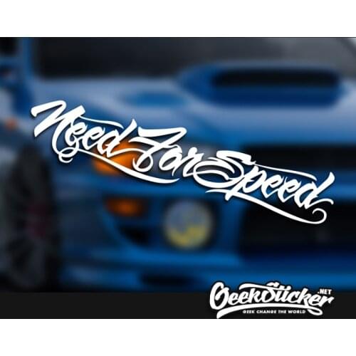 Need for speed Waterproof Auto Car Front Window Windshield Decal reflective Sticker For Mazda Toyota BMW VW Honda Car Styling