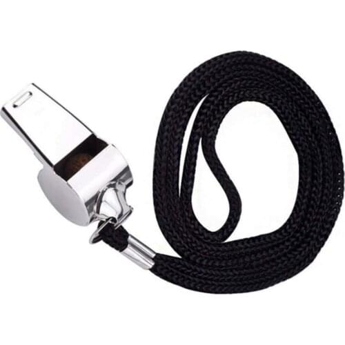 Stainless Steel Whistle First Aid Whistle Soccer Football Basketball Hockey Baseball Sports Referee Whistle Survival Outdoor