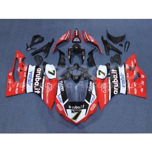 New ABS Plastic Shell Motorcycle Fairing kit Fit For Ducati 959 1299 Panigale 2015 2016 2017 2018 Bodywork Set Number 7