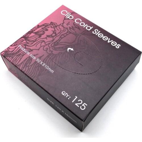 Disposable Tattoo RCA Cord Tattoo Clip Cord Cover Sleeves 125 pcs